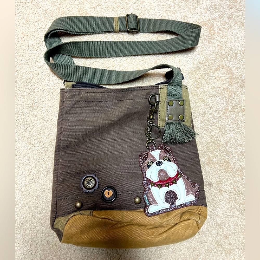 Chala Crossbody Handbag English Bulldog